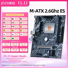 ERYING Gaming PC Motherboard i9 Kit with Embed 11th Core CPU 0000 ES 2.6GHz(Product Performance,Refer To i9 11980HK i9 11900H)