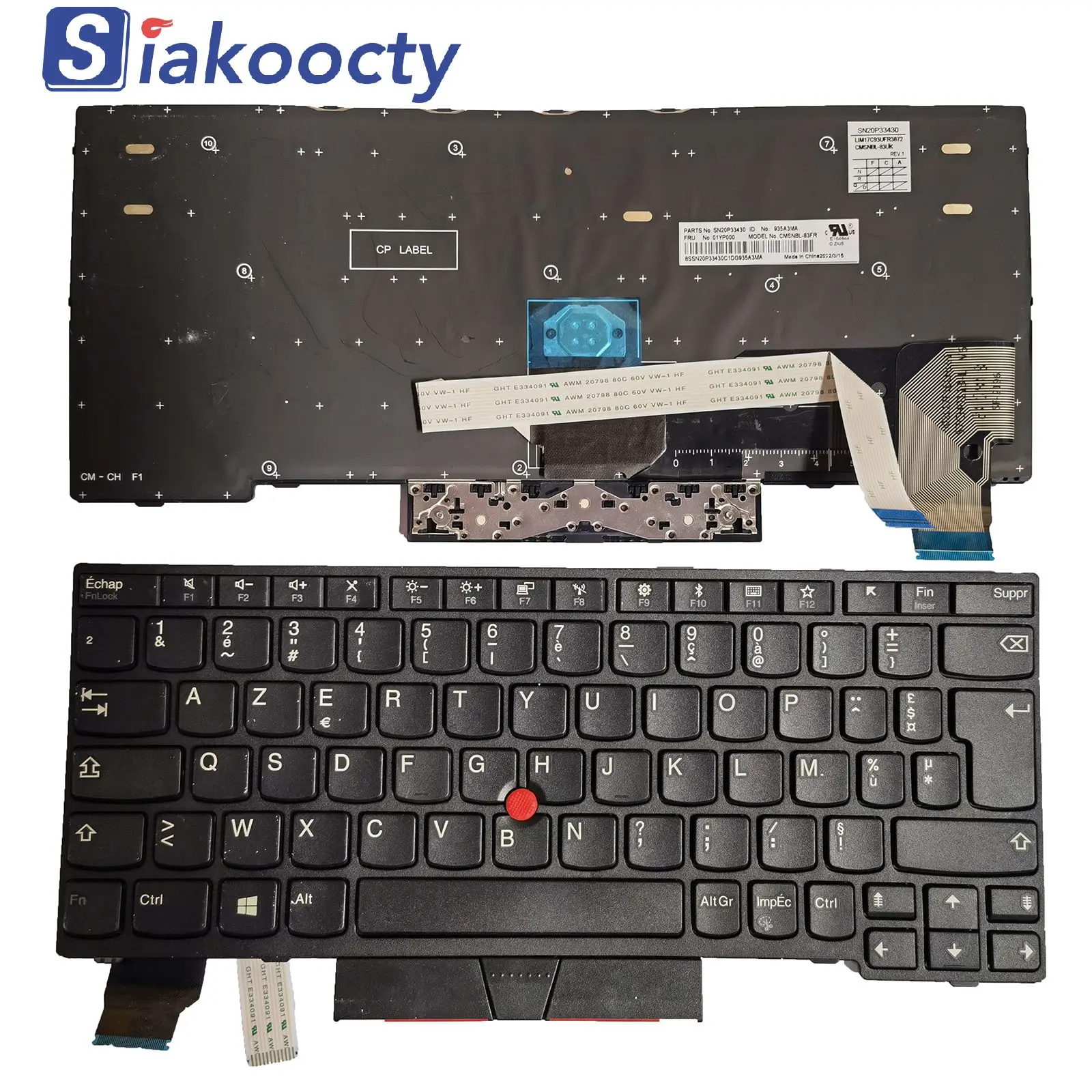 

Фабричная оптовая продажа клавиатуры для ноутбука Lenovo Thinkpad X280 A285 X395 X390 клавиатура без подсветки Французская клавиатура