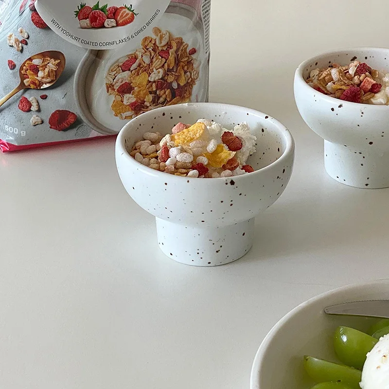 4 Inch Retro Ceramic Bowl Cute Bowl Rice Bowl  Noodle Bowl C