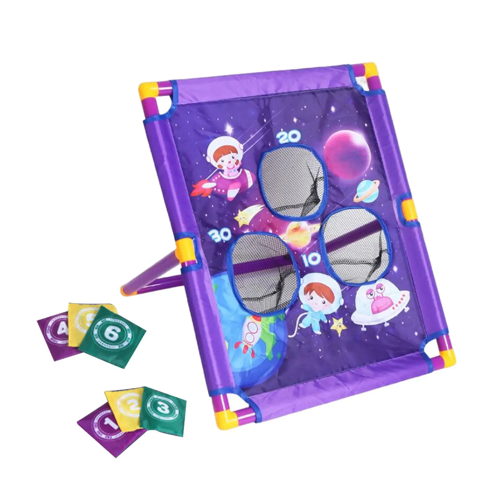 

Bean Bag Toss Game Toy for Kids Ages 3-8, Toddlers Corn Holes Indoor Outdoor Game Sets, Boys Girls Birthday Gift