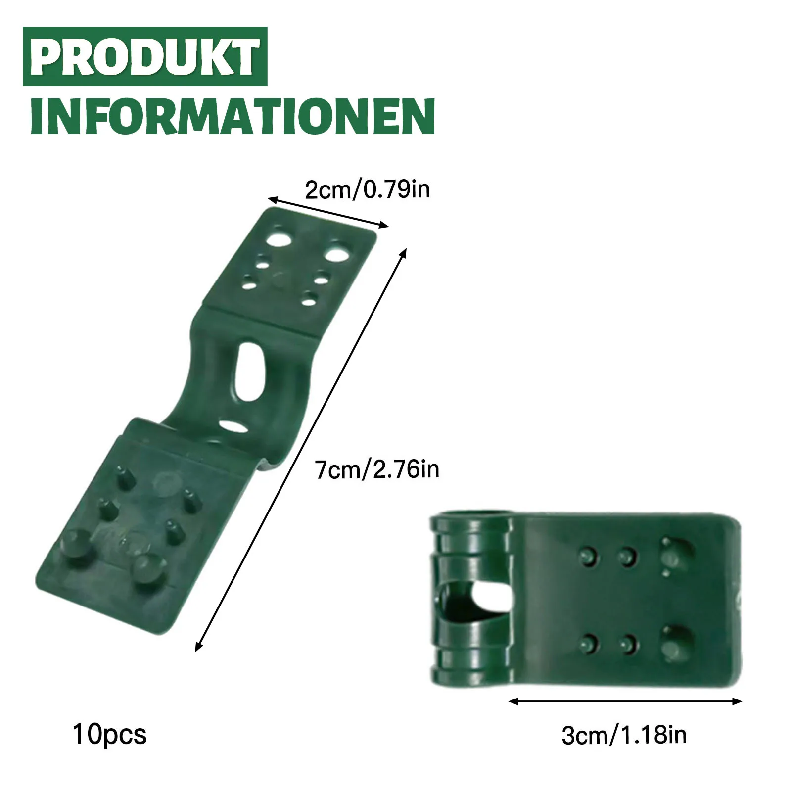 

Пластиковые зажимы для теневой ткани Fixing Clips