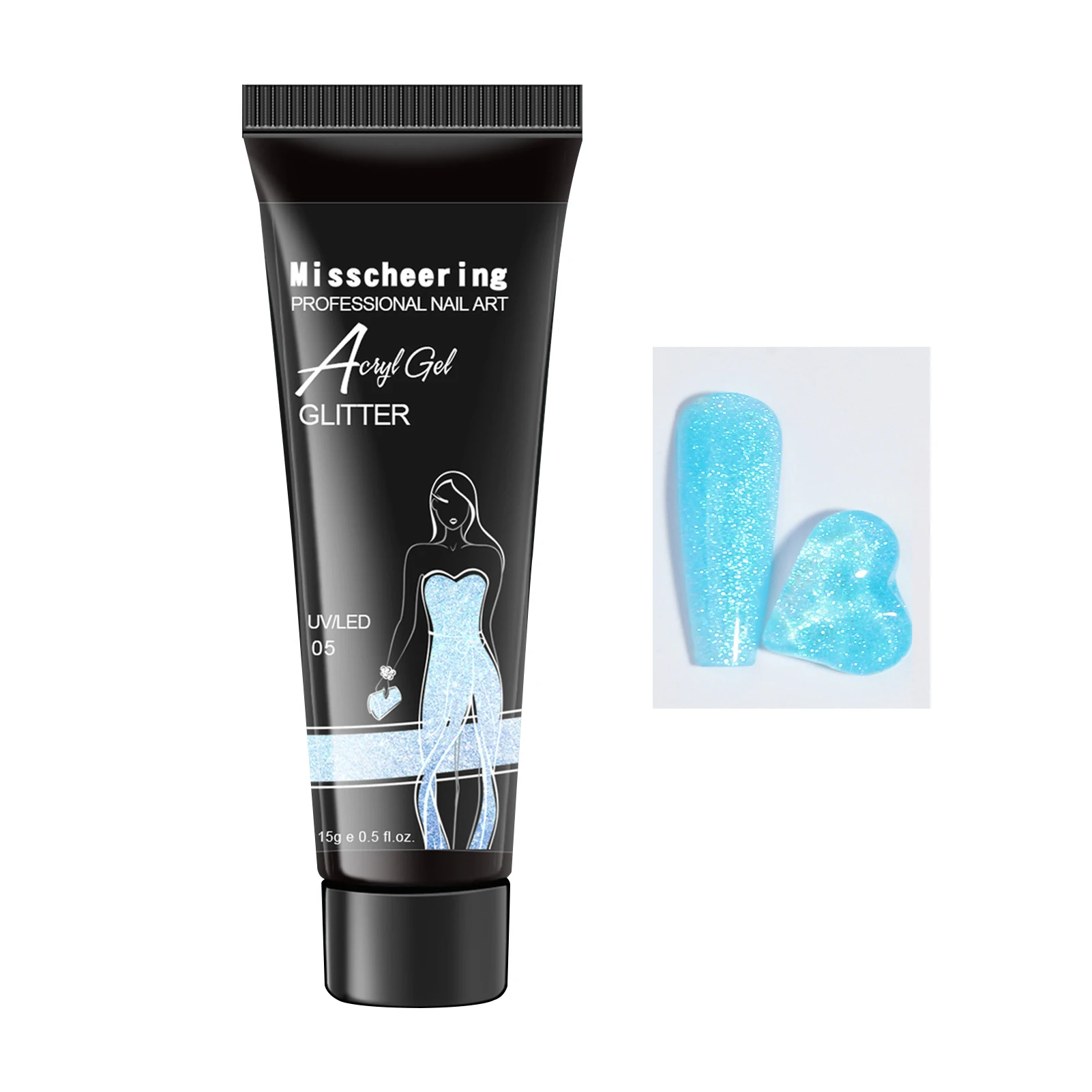 

Светодиодный ель-лак для наращивания ногтей, 15 мл