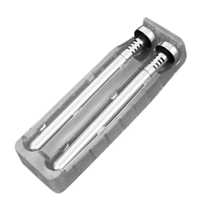 

2Pcs Bar Tool Stainless Steel Beer Chiller Stick With Pourer Beer Beverage Cooling Rod Cooler Beer Beverage Freeze Stick