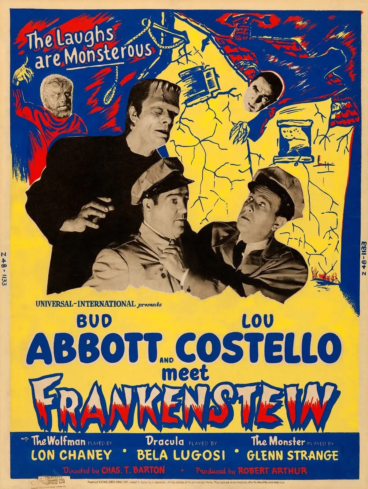 

Frankenstein Movie Art Silk Poster Print For Living Room Decor Home Wall Picture