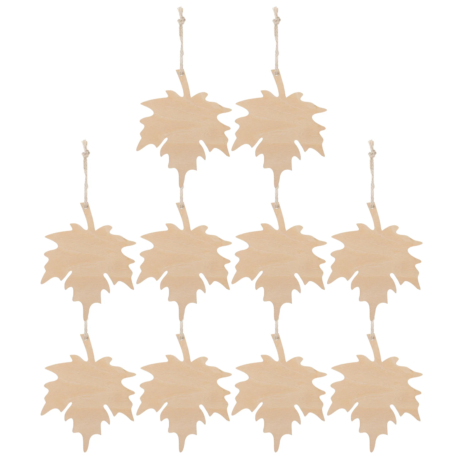 

Wooden Leaf Maple Wood Leaves Hanging Ornaments Cutouts Tags Crafts Fall Christmas Craft Diy Slices Gift Unfinished Blank Chips