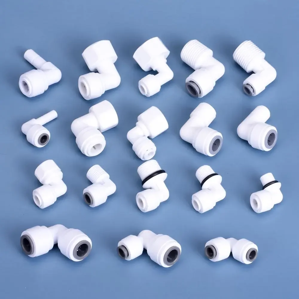 

Фитинг локоть для обратного осмоса 1/4" - 3/8"