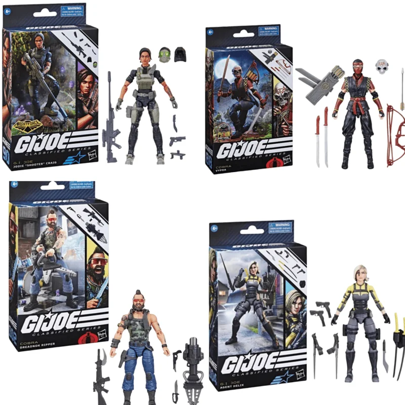 Горячий G.I. Фигурка Joe Classified Series Python Patrol Vypra No 88 6-дюймовая (15 см) оригинальная новая