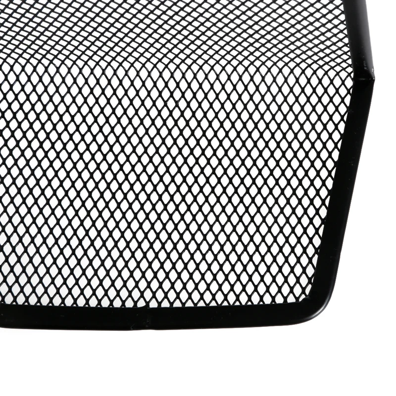 

1 Pair Metal Mesh Desk Organizer Desktop Office Home Bookends Book Holder Black new arrival