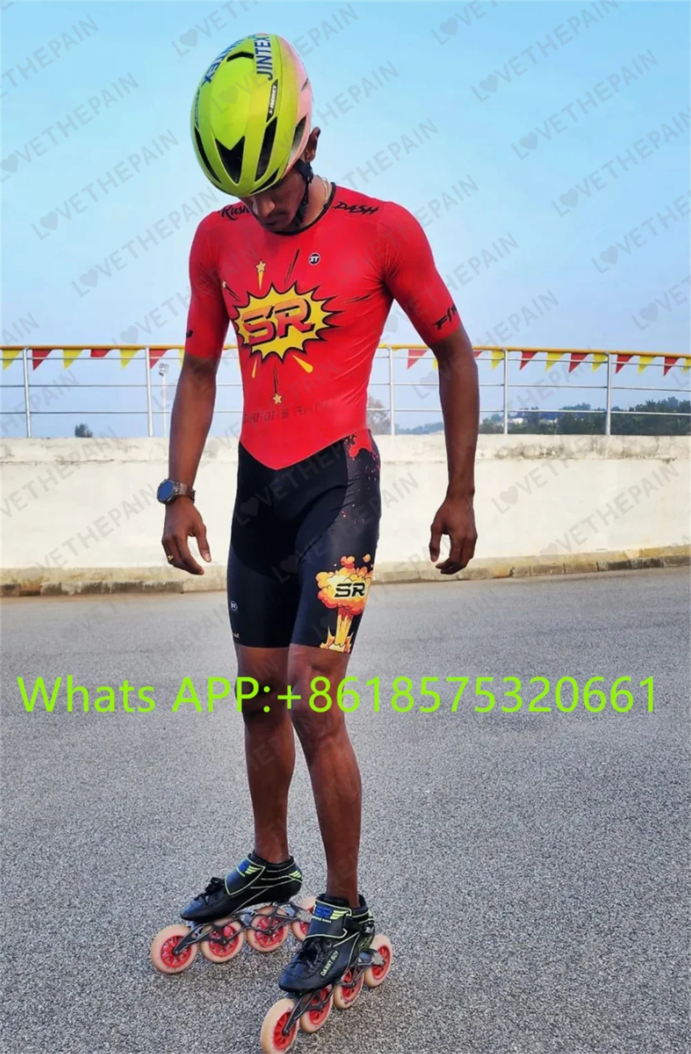 Мужской костюм для катания на коньках