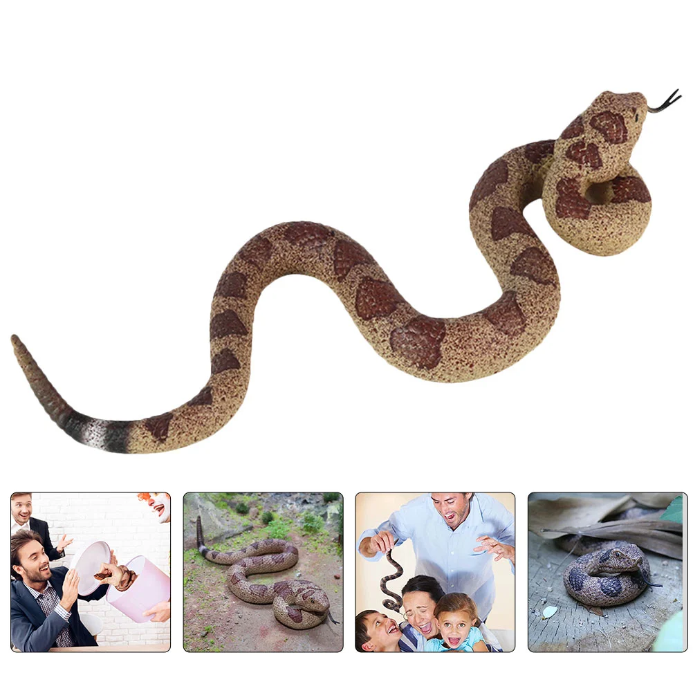 

Party Spoof Halloween Miniature Halloween Halloween Halloween Toyssssss Animal Simulation Realistic Snake Figurines TPR Funny