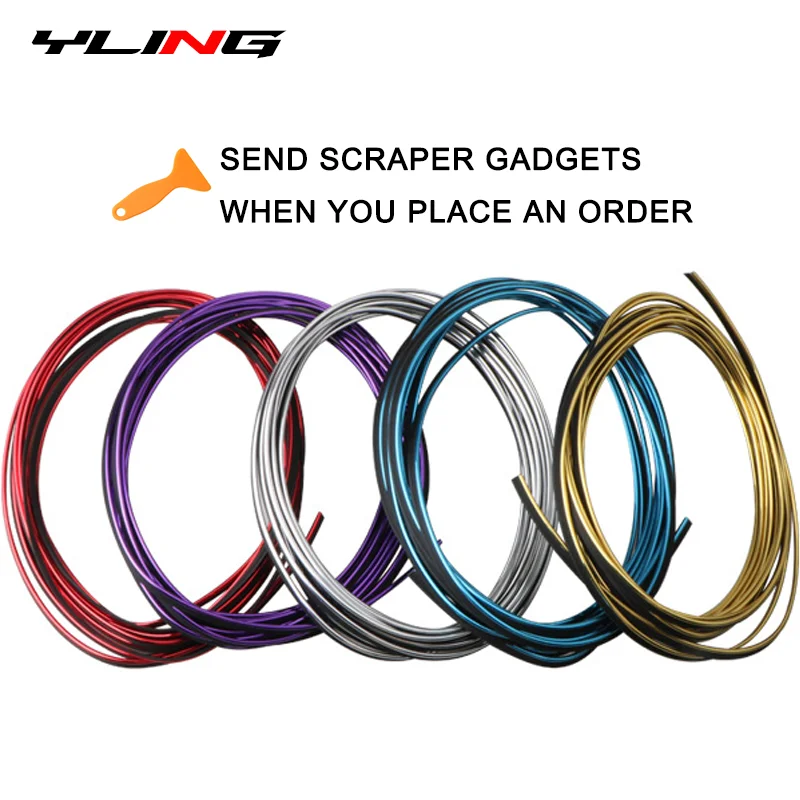 Разноцветная Автомобильная Дверная панель длиной 5 м светодиодная линия для