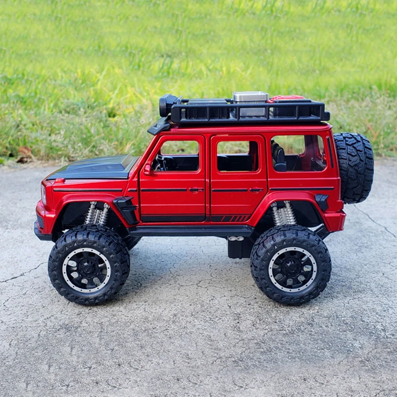 

1:32 Diecast G700 SUV Alloy Car Model Metal Simulation Off-road Vehicles Model Sound Light Boys Gifts Toy
