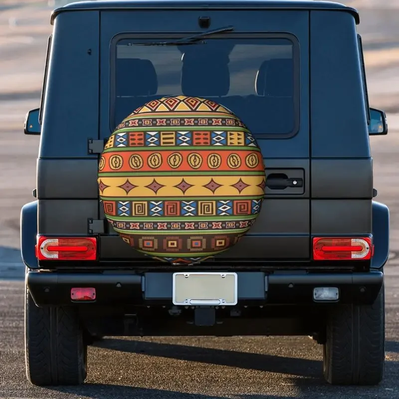 Чехол для запасной шины с Африканским принтом Анкары Toyota RAV4 Prado Africa Этническое