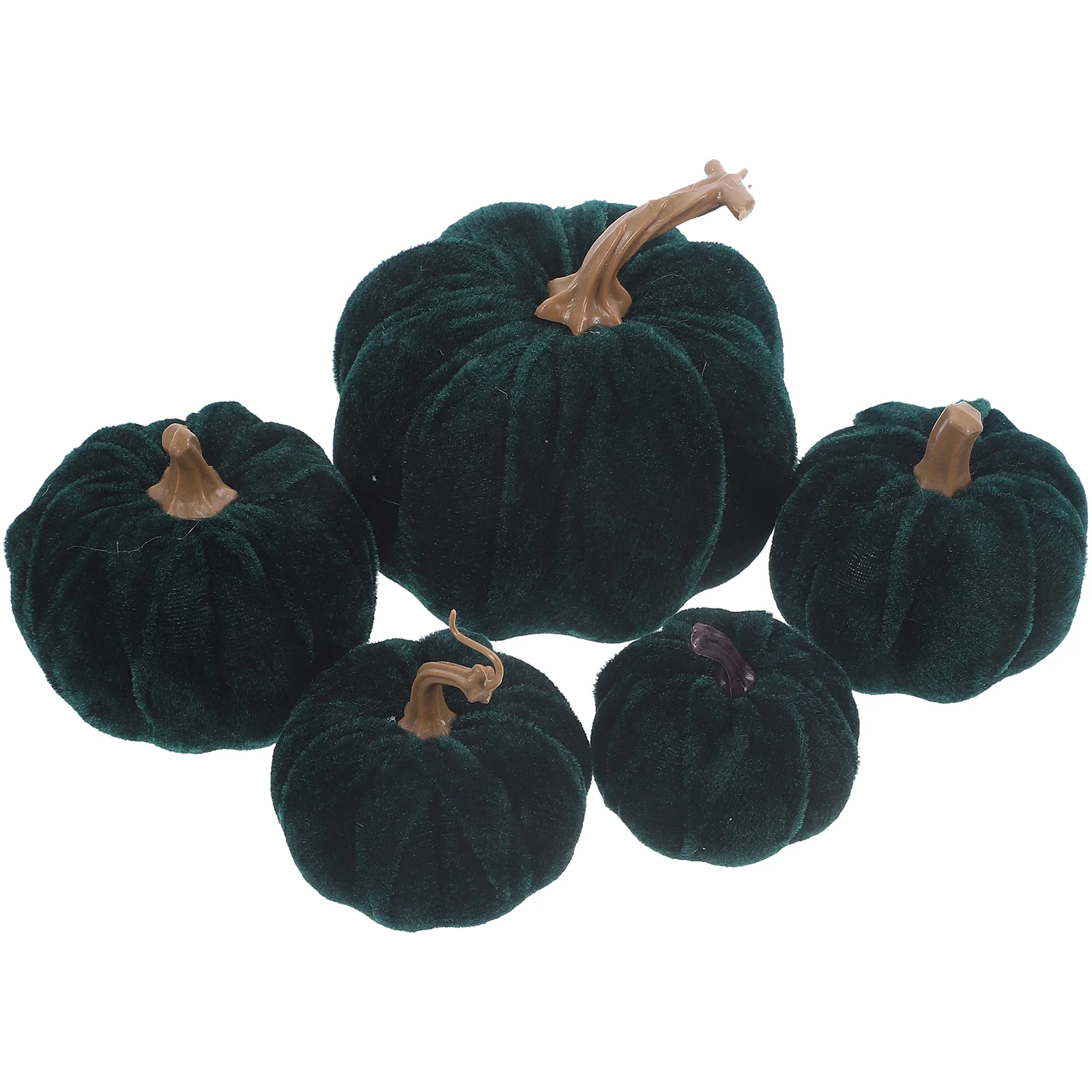 5 шт. фланелевые пенопластовые тыквы байковые украшение на Хэллоуин маленькие