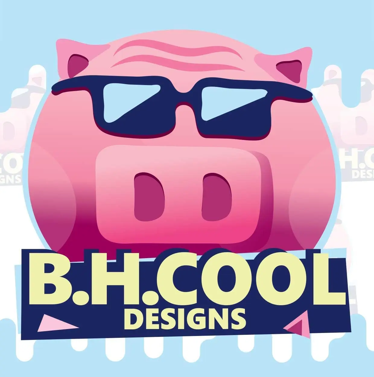 BH Cool Designs Привет Голодный. Я папа. - Мужская мягкая и удобная футболка CP05 черная