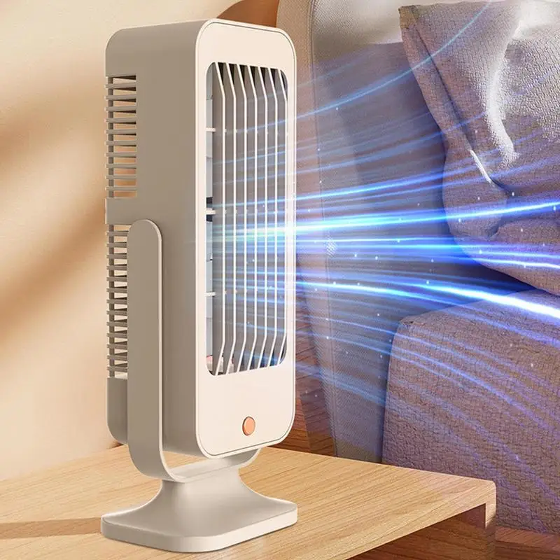 Охладитель Настольный вентилятор Перезаряжаемый через USB двухлопастной