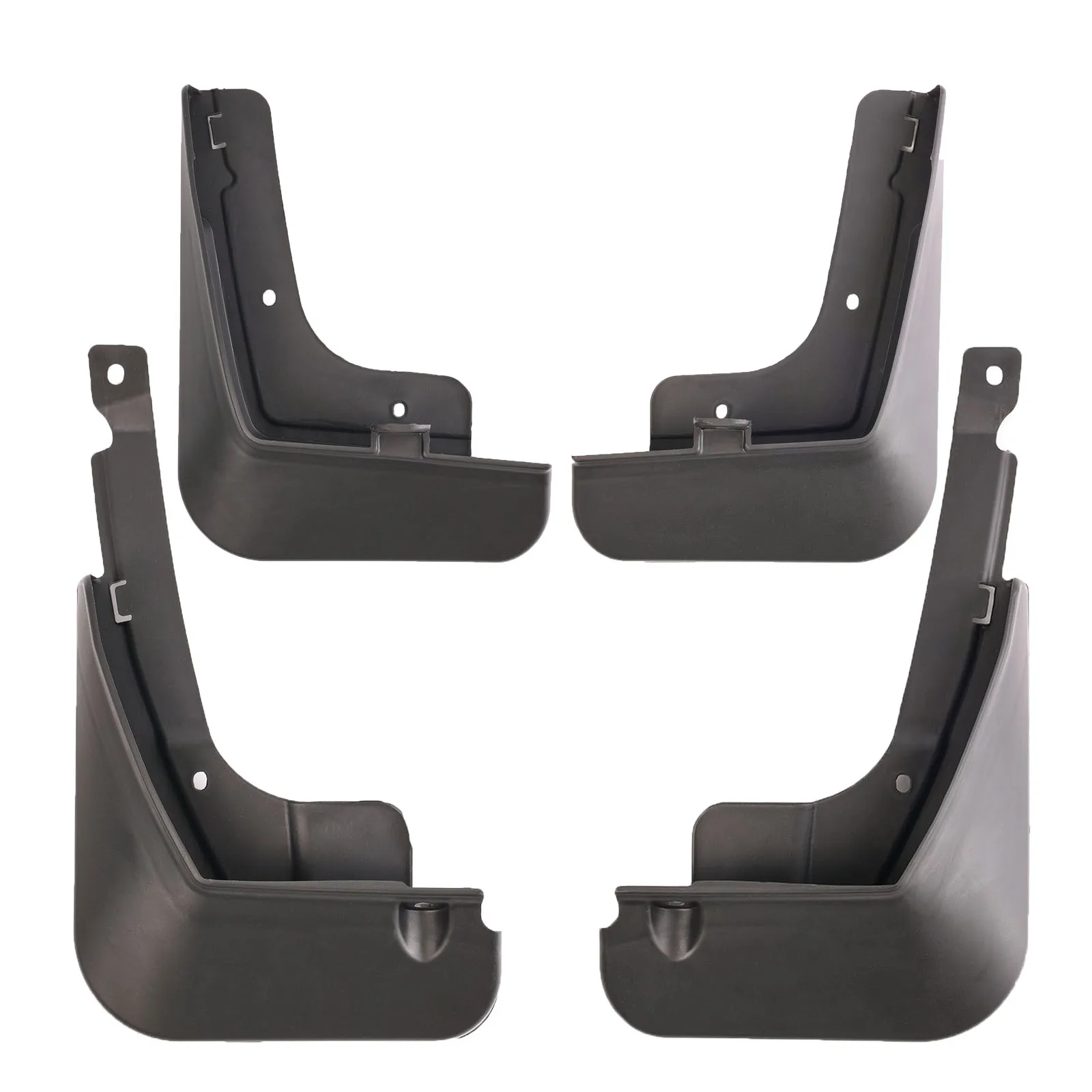 

4 шт. для ZEEKR 001, черные пластиковые брызговики, брызговики на крыло, брызговики, передние, задние, левые, правые, 2021 2022 2023