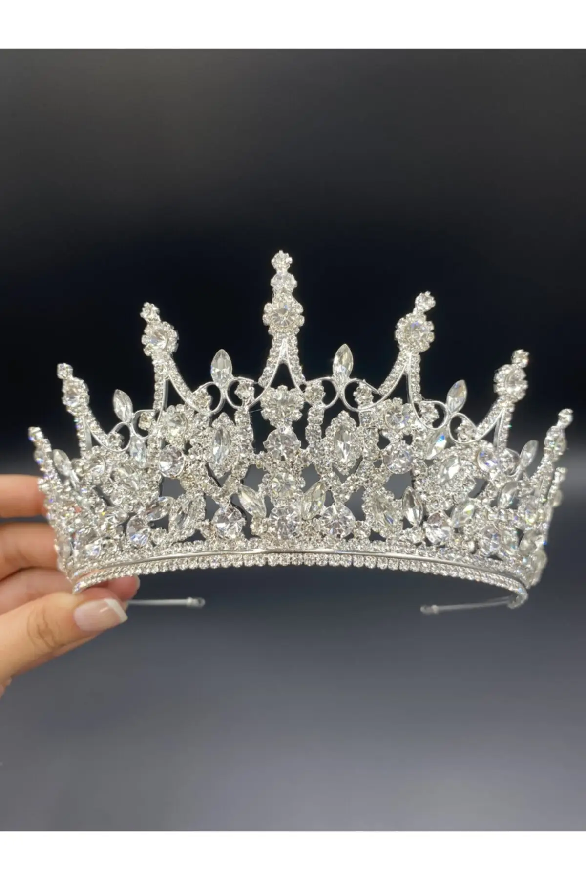 Bridal Accessories Bridal Crown Bridal Accessory (White) Wedding Handmade For Bride And Bride