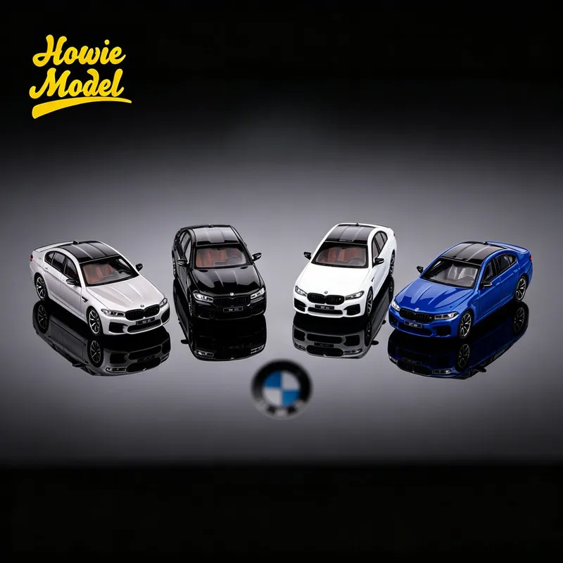 Фото Модель Howie 1/64 НОВАЯ BMW M5 F90, литая под давлением модель автомобиля, коллекционная игрушка из сплава, подарок для мальчиков. # пеееее №1