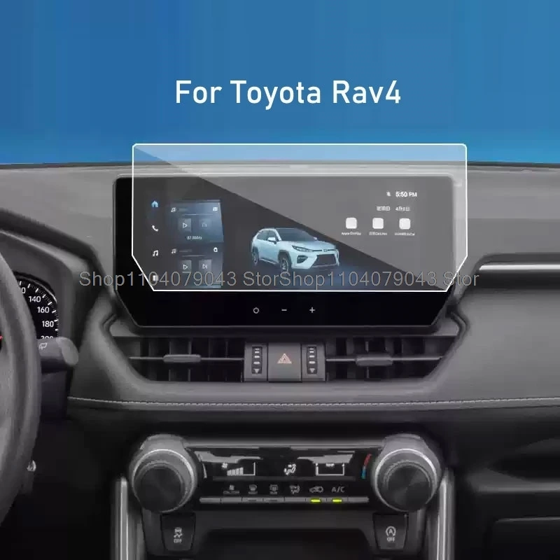 

Протектор экрана из закаленного стекла для Toyota Rav 4 2023 2024 10,25 дюймов китайская версия автомобильного радио GPS-навигатора пленка против царапин