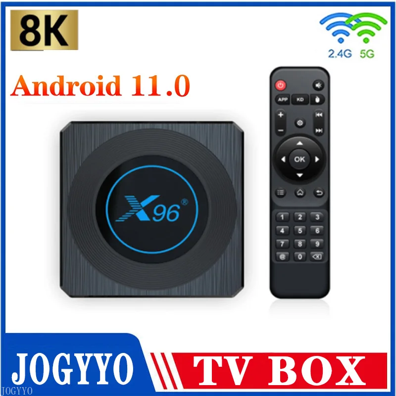 

ТВ-приставка X96 X4 Android 11 Amlogic S905X4 8K RGB светильник с поддержкой AV1 Dual Wifi BT4.1 телеприставка 4 Гб 64 ГБ 32 ГБ X96X4 медиаплеер