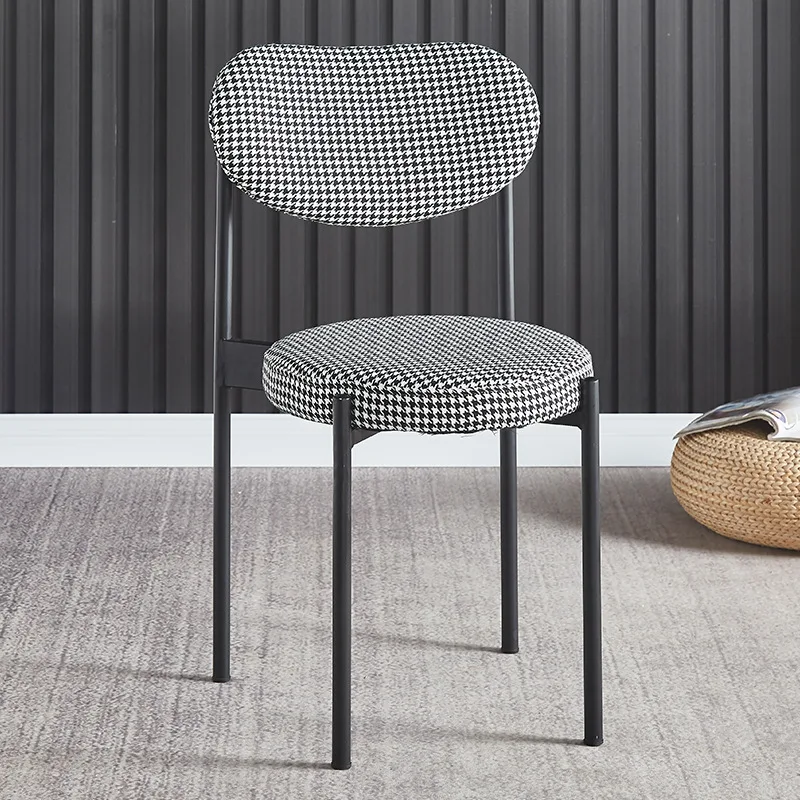 Мебель для ресторана кофейни мягкий стул Солнце и Луна металлический каркас