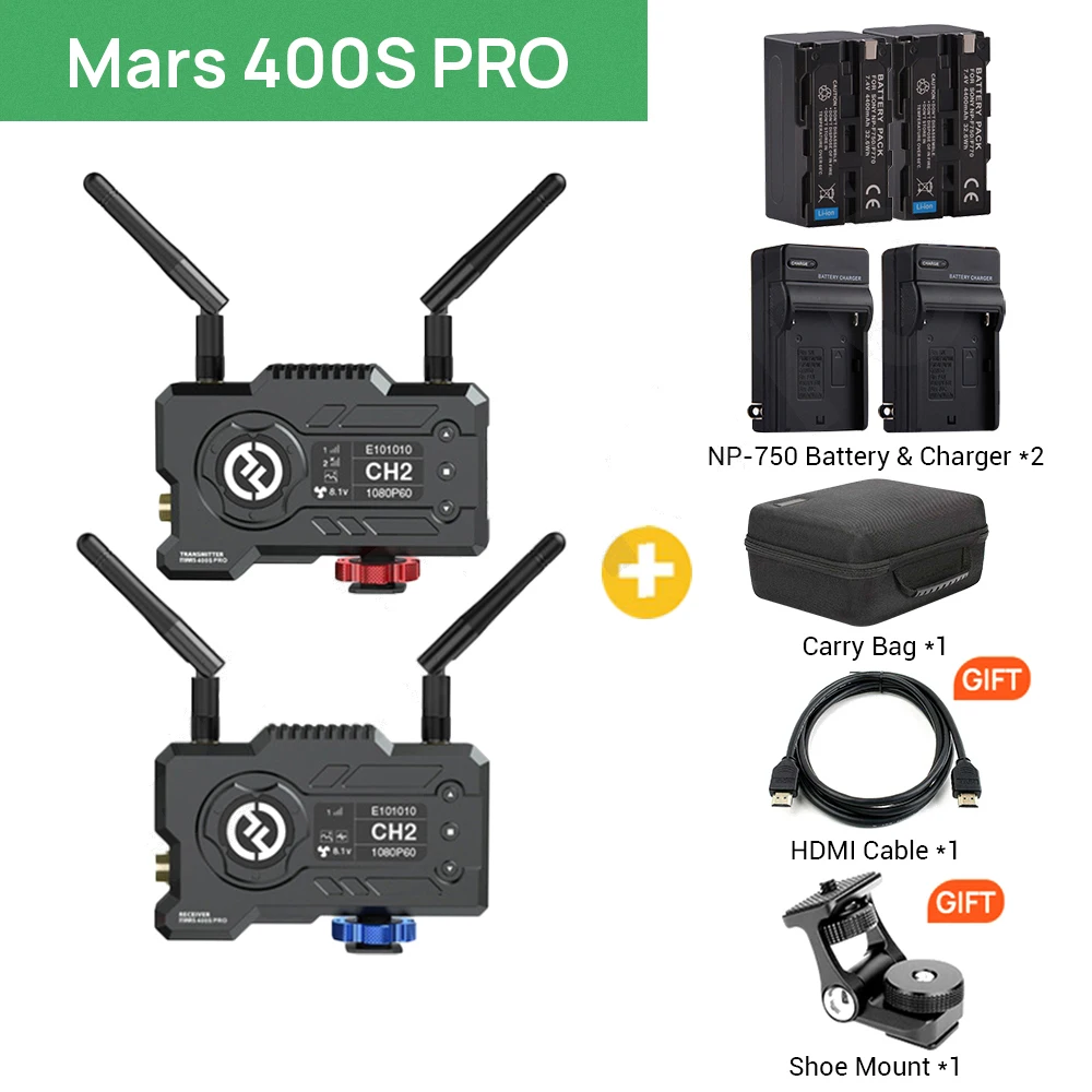 

Hollyland MARS 400S PRO файлы Беспроводная система передачи видео HD передатчик изображения приемник SDI 1080P для фотографии