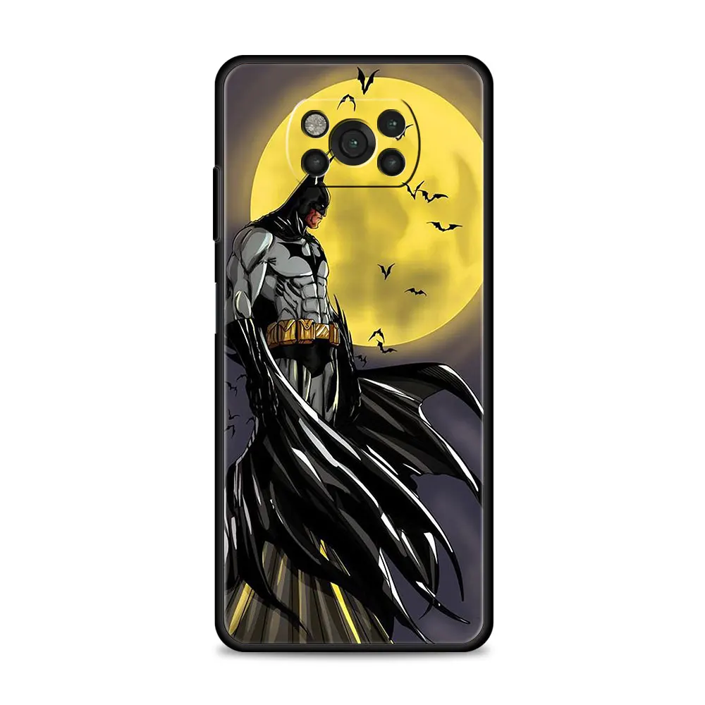 celular coque for xiaomi poco x4 x3 nfc gt m3 m4 f3 5g f1 mi 11 10t lite 9t 12 case phone cover funda batman in the moonlight free global shipping