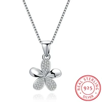 sterling silver necklace sterling silver clover diamond necklace women
