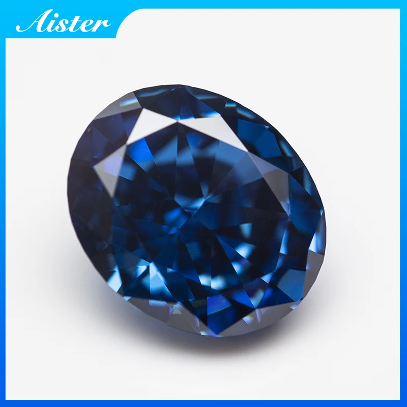 Новый ярко-синий кубический цирконий для резки измельченного льдом