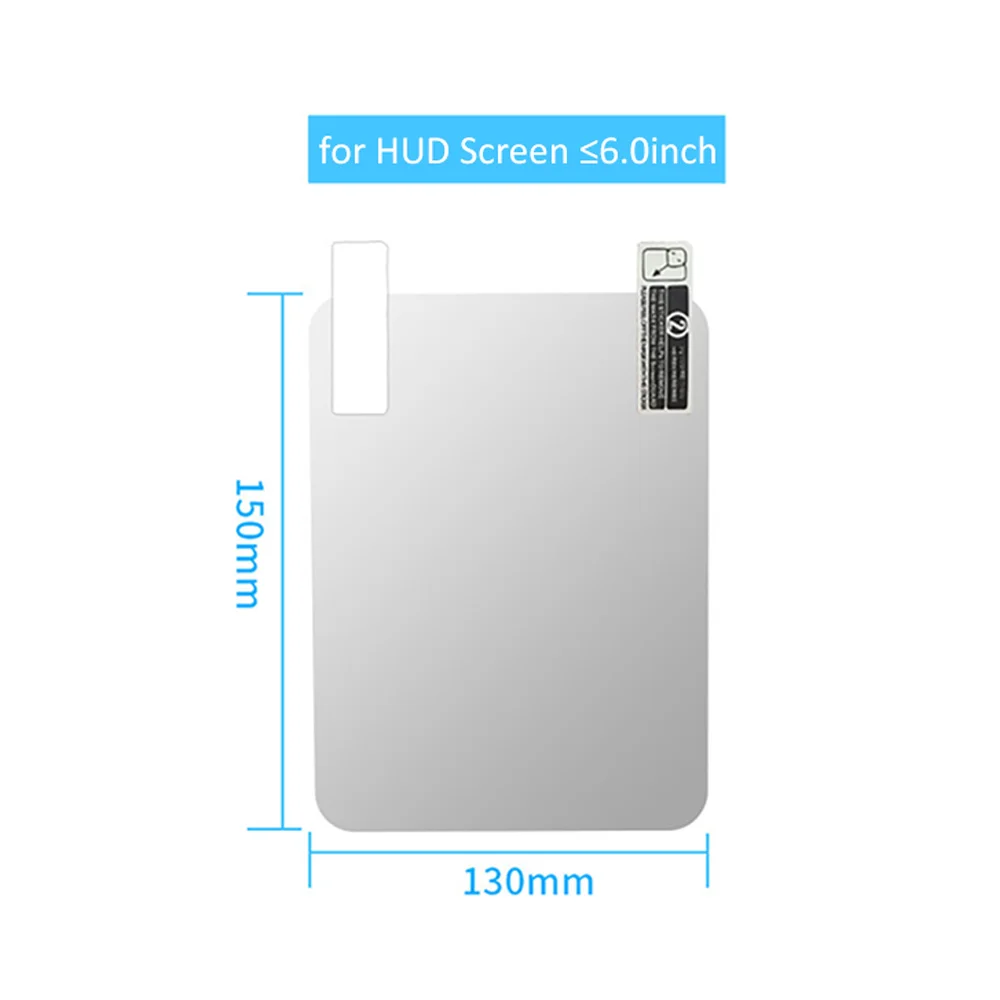 

Электростатическая статическая наклейка, светоотражающая пленка для Hud, проектор на лобовом стекле, пленка Hud для автомобильного стекла