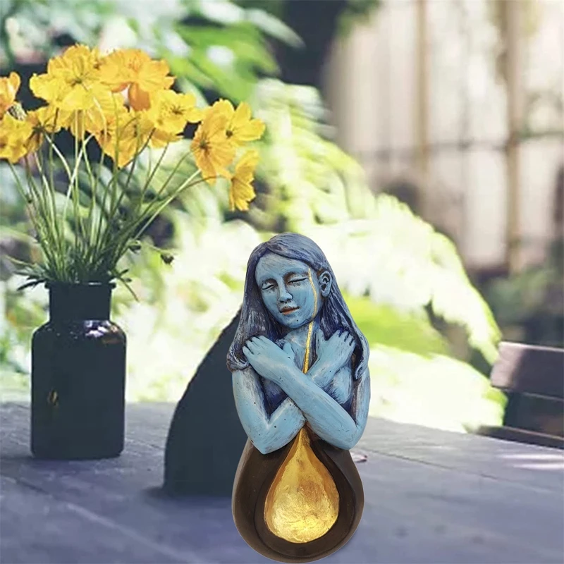 Самолюбимая и самовосстанавливающаяся Скульптура Богини из смолы