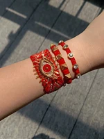 yuokiaa turkish evil eye bracelet for women miyuki delica handmade woven friendship boho bracelet pulseras mujer fashion jewelry