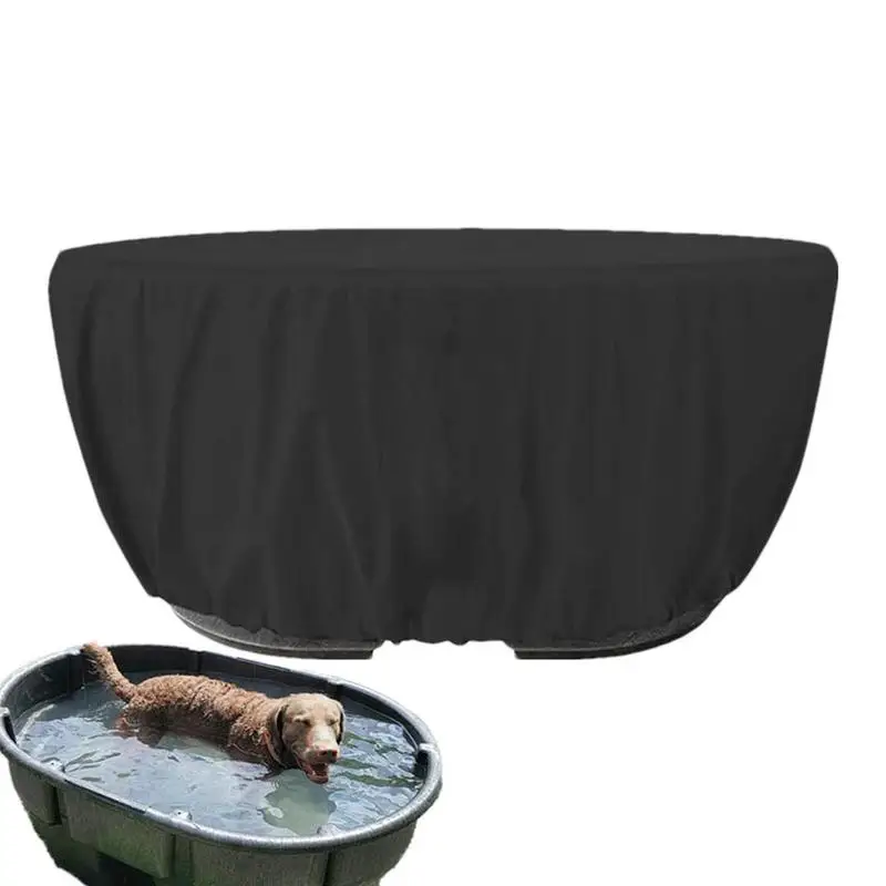 

Защитный чехол для резервуара, контейнер для защиты крышки резервуара от земли, защитный чехол с полиуретановым покрытием на шнурке, Овальный чехол для резервуара на открытом воздухе