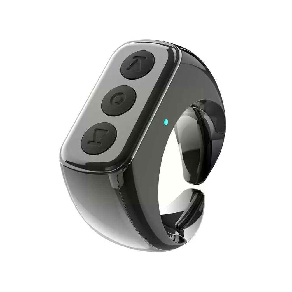 

Bluetooth-compatible Fingertip Video Controller Page Flipping Device For Short Video Mobile Phone Remote Control Controller L1S5