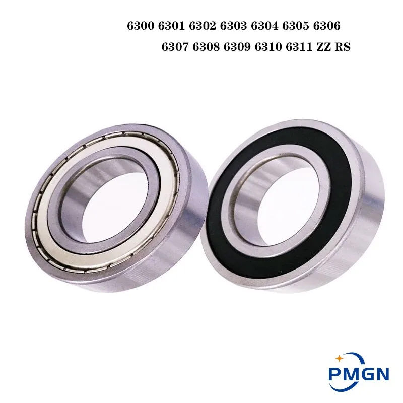 

Ball bearings Deep Groove Ball Bearing 6300 6301 6302 6303 6304 6305 6306 6307 6308 6309 6310 6311 2Z ZZ RS 2RS Less Than 3000