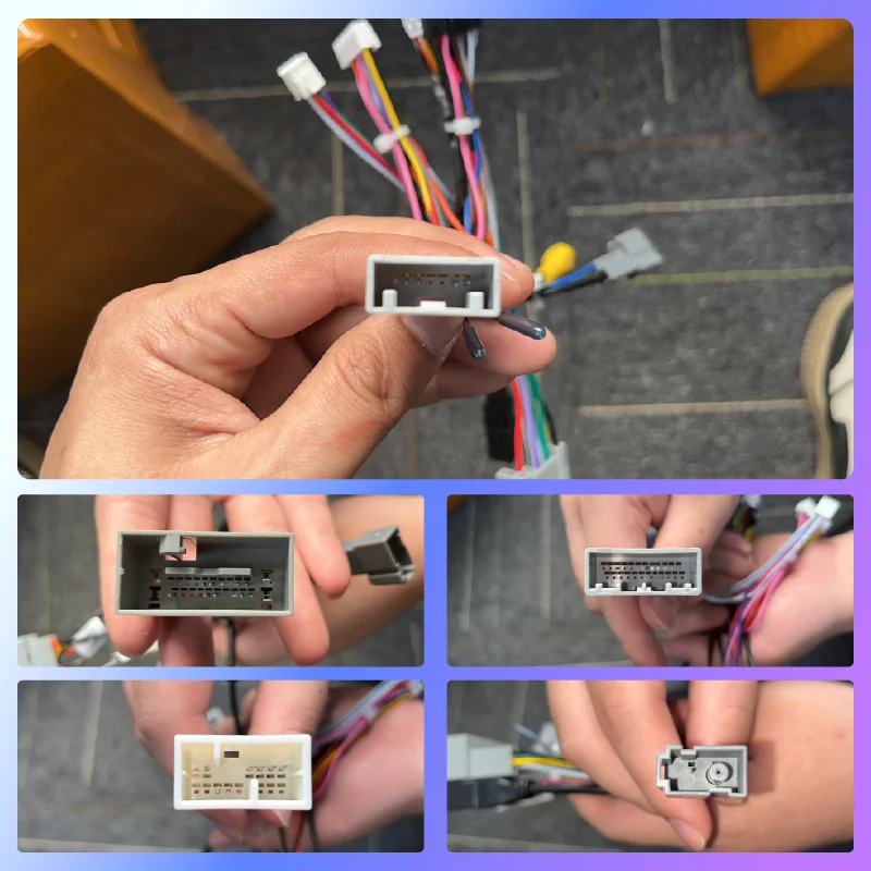 With Canbus Box For Honda Crv Power Cable Wiring Harness