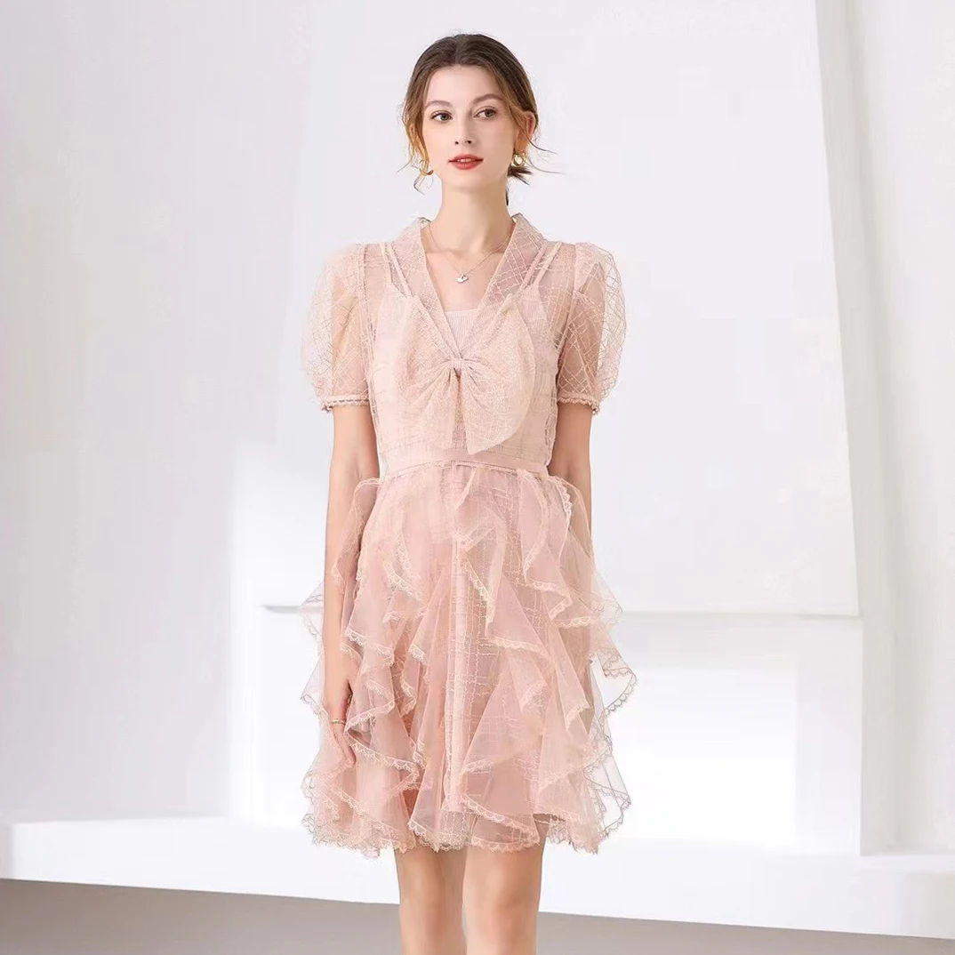 

Vintage Style Latest 2022 Autumn Hot Sale Floral Print Buttons Through Long Sleeve Linen Mini Dress with Belt