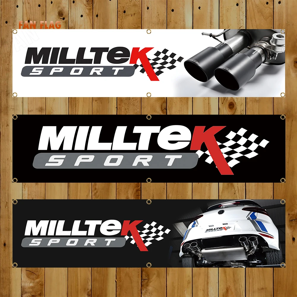 Автозапчасти 60x240 см флаг для шин Millteks полиэстеровый Печатный гобелен украшения