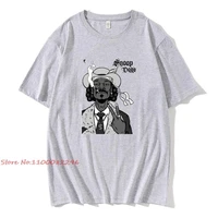 snoop dogg t shirt men grey t shirt funky hip hop tops tees custom guys cotton tshirt funky street vintage graphic