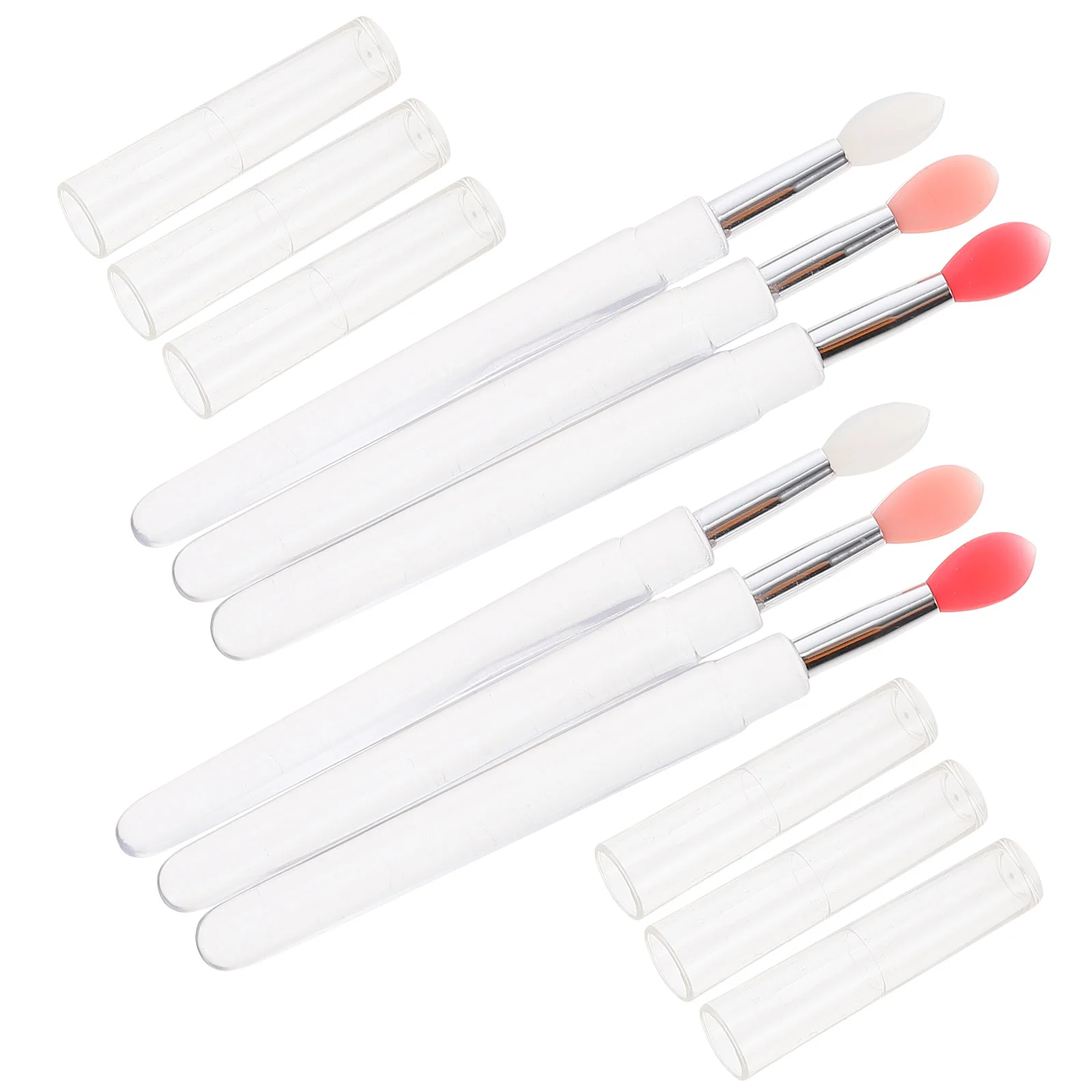 

Lip Brush Applicator Silicone Lipstick Makeup Brushes Balmglosstoolshadow Eye Eyeshadow Lipsticks Applicators Scrub Cover Bulk