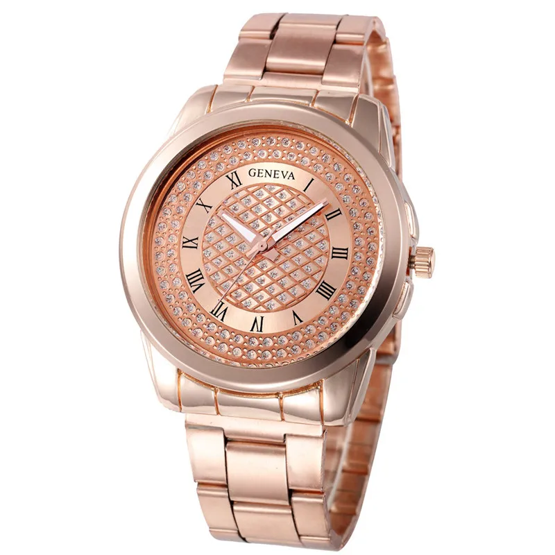 

NO.2 A1114 Stainless Steel Sport Quartz Hour Wrist Analog Watch Hot Sale Female Dress Watches Clock Relogio Feminino