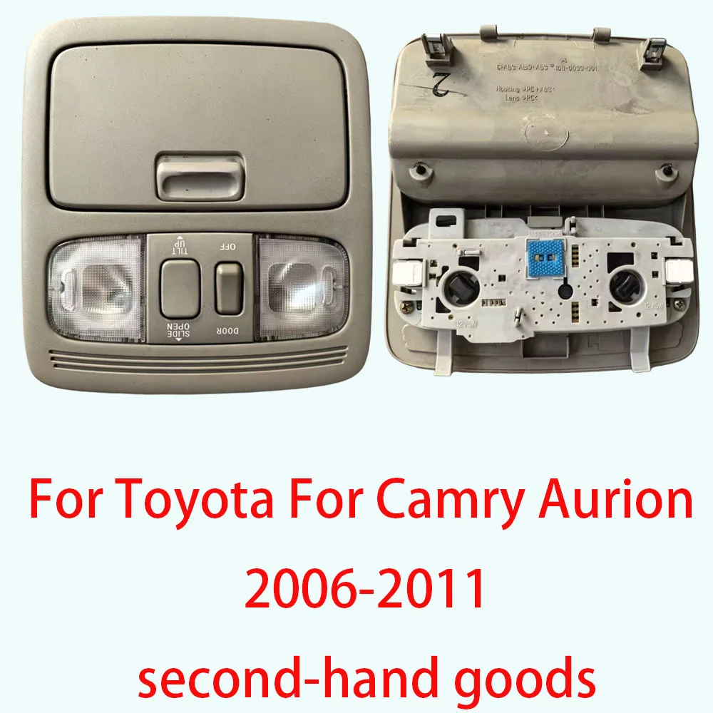 Фото Передний светильник для чтения LINGJIE для Toyota Camry Aurion 2006-2011, внутреннее освещение, выключатель люка №2