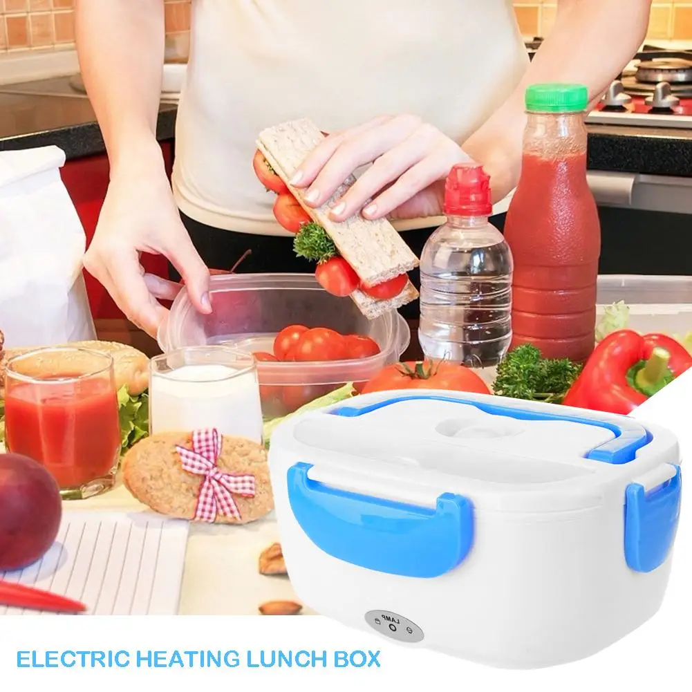 

Bento Box PTC Heating Lunch Box Lightness and Portability No Space Occupy Food Heater Rice Warmer Container with Handle
