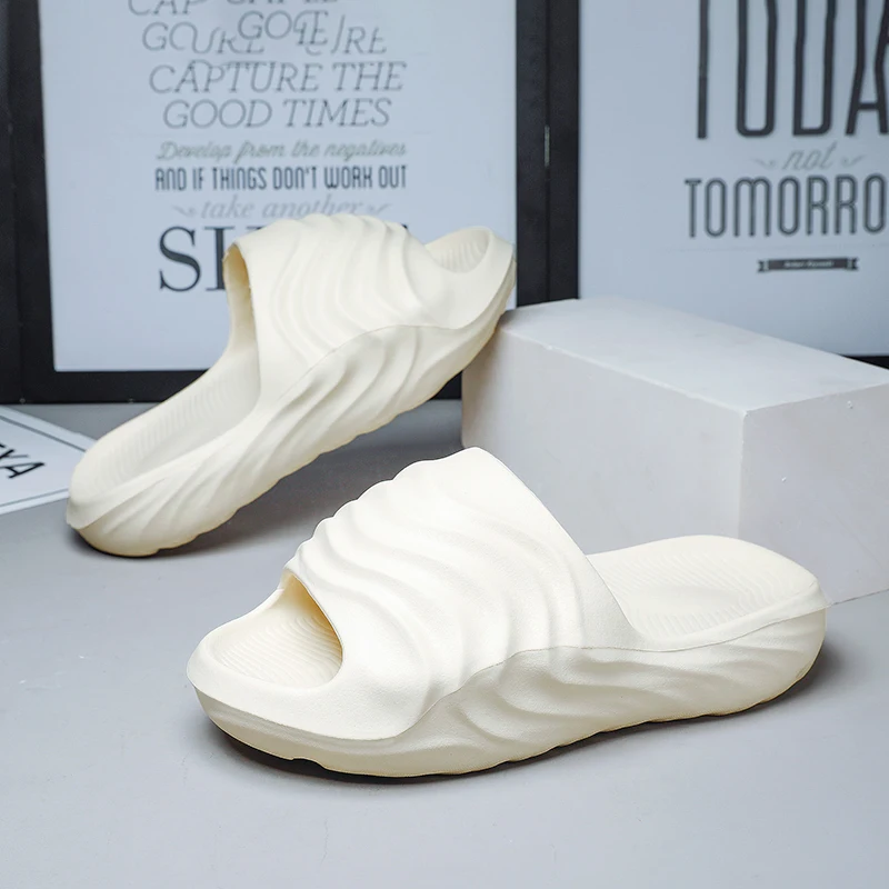 

Thick Soled Eva Slippers Summer Sandals for Men Indoor Women's Home Slippers Non-slip Male Beach Slippers Fashion Man Clappers