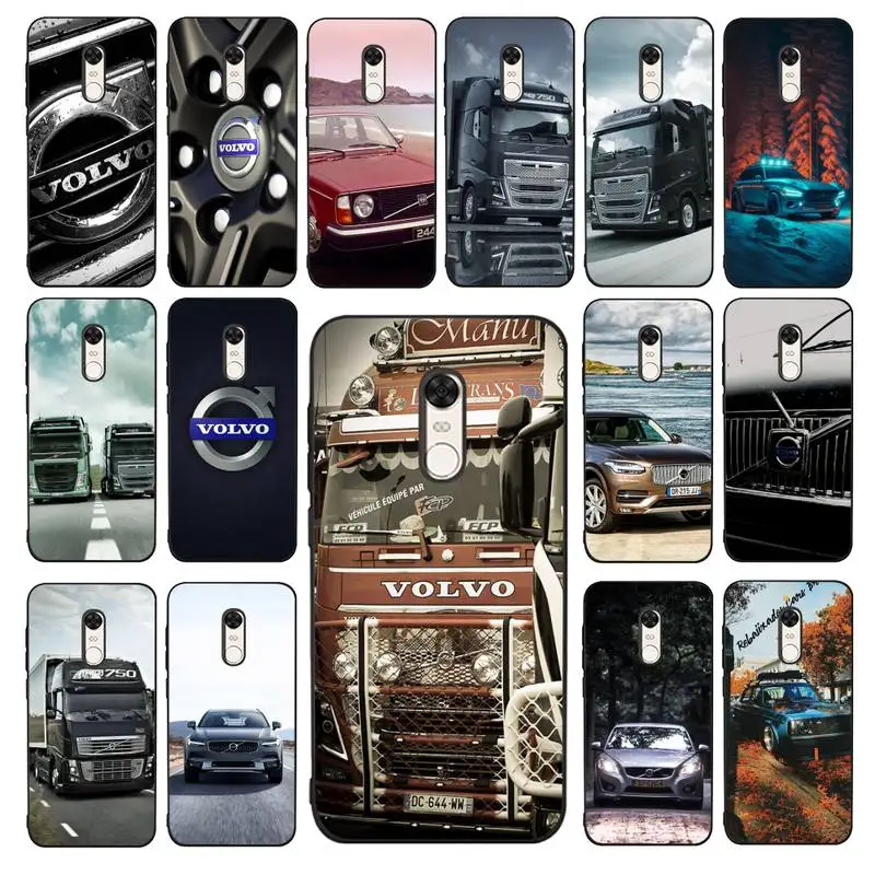 

Luxury Car Volvo logo Phone Case for Redmi 5 6 7 8 9 A 5plus K20 4X 6 cover