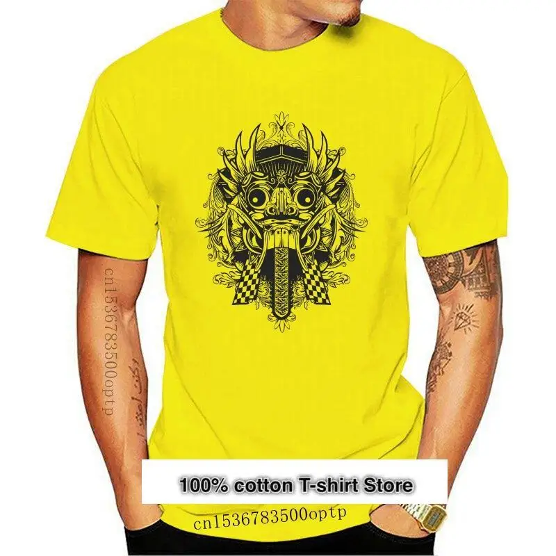 

Camiseta de Barong Bali para hombre, camiseta estampada (1)