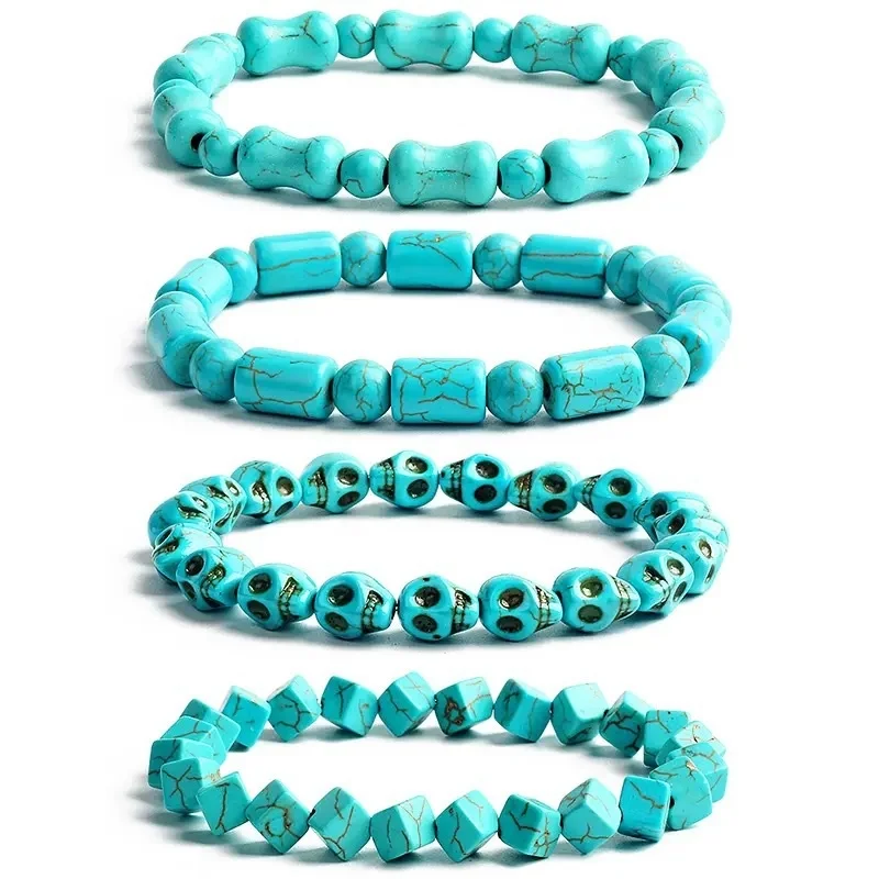 

2023 Hot natural Turquoise hand string for lovers