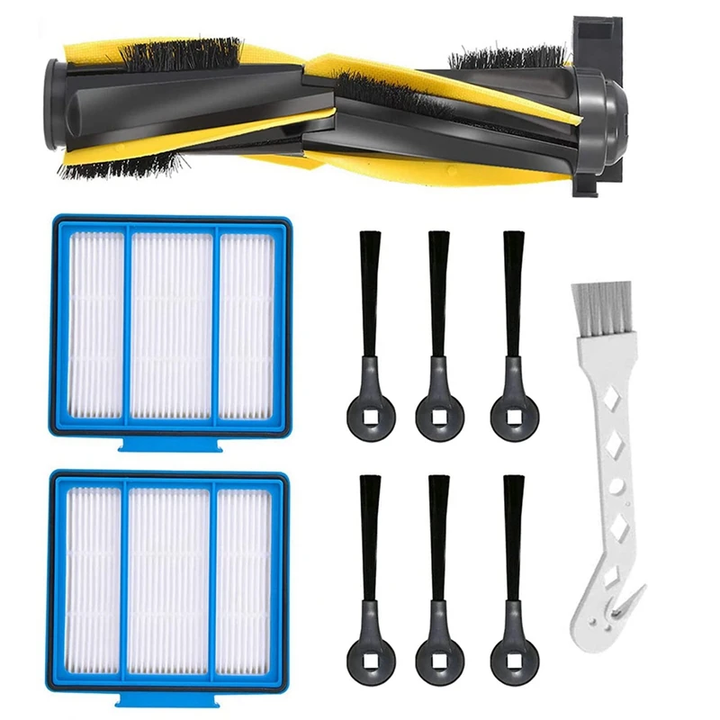 

Replacement Parts Main Brush Side Brushes HEPA Filters For Shark IQ RV1001AE RV101 Robot Vacuum Cleaner Accessories