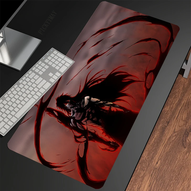 

Bleach Locking Edge Mouse Mats Large Natural Rubber Mouse Pad Waterproof Mousepads Gamer Mousepad Desk Pads 90x40cm Keyboard Mat